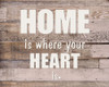 HOME is where the HEART Poster Print by Allen Kimberly - Item # VARPDXKARC904A