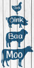 Moo Oink Poster Print by Allen Kimberly - Item # VARPDXKARN043A