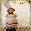Bon Appetit 1 Poster Print by Kimberly Allen - Item # VARPDXKASQ024A