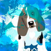Dog in Color 1 Poster Print by Kimberly Allen - Item # VARPDXKASQ039A