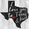 I Love You to Texas Poster Print by Allen Kimberly - Item # VARPDXKASQ1005A
