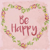 Be Happy Poster Print by Kimberly Allen - Item # VARPDXKASQ120A
