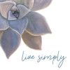 Live Simply Poster Print by Allen Kimberly - Item # VARPDXKASQ1270B