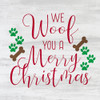 We Woof You a Merry Christmas Poster Print by Allen Kimberly - Item # VARPDXKASQ1428A