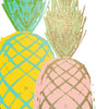 Pineapple Bright 1 Poster Print by Allen Kimberly - Item # VARPDXKASQ1466A
