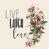 Live Laugh Love 6 Poster Print by Allen Kimberly - Item # VARPDXKASQ1568D