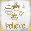 Believe Christmas Poster Print by Kimberly Allen - Item # VARPDXKASQ171A