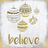 Believe Christmas Poster Print by Kimberly Allen - Item # VARPDXKASQ171A