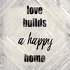 Love Builds A Happy Poster Print by Kimberly Allen - Item # VARPDXKASQ407B