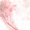 Feathered White 2 Poster Print by Kimberly Allen