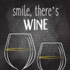 Smile Theres Wine Poster Print by Kimberly Allen - Item # VARPDXKASQ444A
