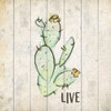 Watercolor Cactus Live Poster Print by Kimberly Allen - Item # VARPDXKASQ490B1