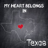 My Heart TX Poster Print by Allen Kimberly - Item # VARPDXKASQ536F
