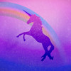 Ombre Unicorn 2 Poster Print by Allen Kimberly - Item # VARPDXKASQ557B