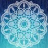 Indigo Mandala 1 Poster Print by Allen Kimberly - Item # VARPDXKASQ570A