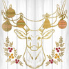 Christmas Antlers Poster Print by Allen Kimberly - Item # VARPDXKASQ745A
