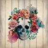 Floral Skull 2 Poster Print by Allen Kimberly - Item # VARPDXKASQ748B