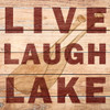 Live Laugh Lake Poster Print by Allen Kimberly - Item # VARPDXKASQ763B