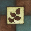 Blue Brown Green Leaves II Poster Print by Kristin Emery - Item # VARPDXKESQ009B