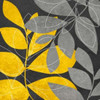 Gray and Gold Leaves II Poster Print by Kristin Emery - Item # VARPDXKESQ091B