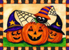Happy Pumpkins Poster Print by Laurie Korsgaden - Item # VARPDXLKRC3711E