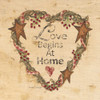 Love Begins at Home Poster Print by Linda Spivey - Item # VARPDXLS1569