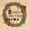 Our Family is a Work of Heart Poster Print by Linda Spivey - Item # VARPDXLS1700