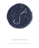 Scorpio Poster Print by Leah Straatsma