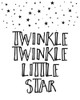 Twinkle Twinkle Little Star Poster Print by Leah Straatsma - Item # VARPDXLSRC006B