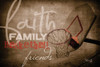 Faith, Family, Basketball Poster Print by Marla Rae - Item # VARPDXMA196