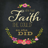 She Had Faith Poster Print by Marla Rae - Item # VARPDXMA2367