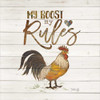 My Roost, My Rules Poster Print by Marla Rae - Item # VARPDXMA2398A