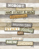 New Ending Poster Print by Marla Rae - Item # VARPDXMA2571