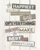 Best of Everything Poster Print by Marla Rae - Item # VARPDXMA870