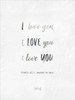I Love You Poster Print by Marla Rae - Item # VARPDXMAZ5131