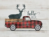 Hello Deer Vintage Truck Poster Print by Marla Rae - Item # VARPDXMAZ5244