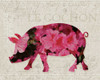 Flower Farm Pig Poster Print by Melody Hogan - Item # VARPDXMHRC217C