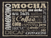 Mocha Coffee Type Poster Print by Melody Hogan - Item # VARPDXMHRC227B