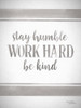 Work Hard Poster Print by Michele Norman - Item # VARPDXMN184