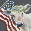 Patriotic Cow Poster Print by Michele Norman - Item # VARPDXMN204