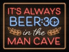 Neon Beer:30 Man Cave Poster Print by Mollie B. Mollie B. - Item # VARPDXMOL1418