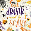 Eat Drink and be Scary Poster Print by Mollie B. Mollie B. - Item # VARPDXMOL1971