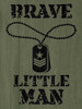 Brave Little Man Poster Print by Marcus Prime - Item # VARPDXMPRC278A