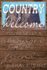 Country Welcome Poster Print by Marcus Prime