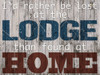 Lodge Home 1 Poster Print by Marcus Prime