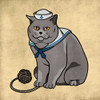 Sailor Cat Poster Print by Marcus Prime - Item # VARPDXMPSQ040B