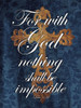 For With God Poster Print by Mlli Villa - Item # VARPDXMVRC008A