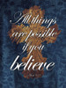 Believe Poster Print by Mlli Villa - Item # VARPDXMVRC008B