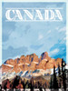 Canada Mountains Mate Poster Print by Mlli Villa - Item # VARPDXMVRC214B