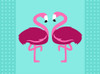 Flamingo  Poster Print by Mlli Villa - Item # VARPDXMVRC351A
